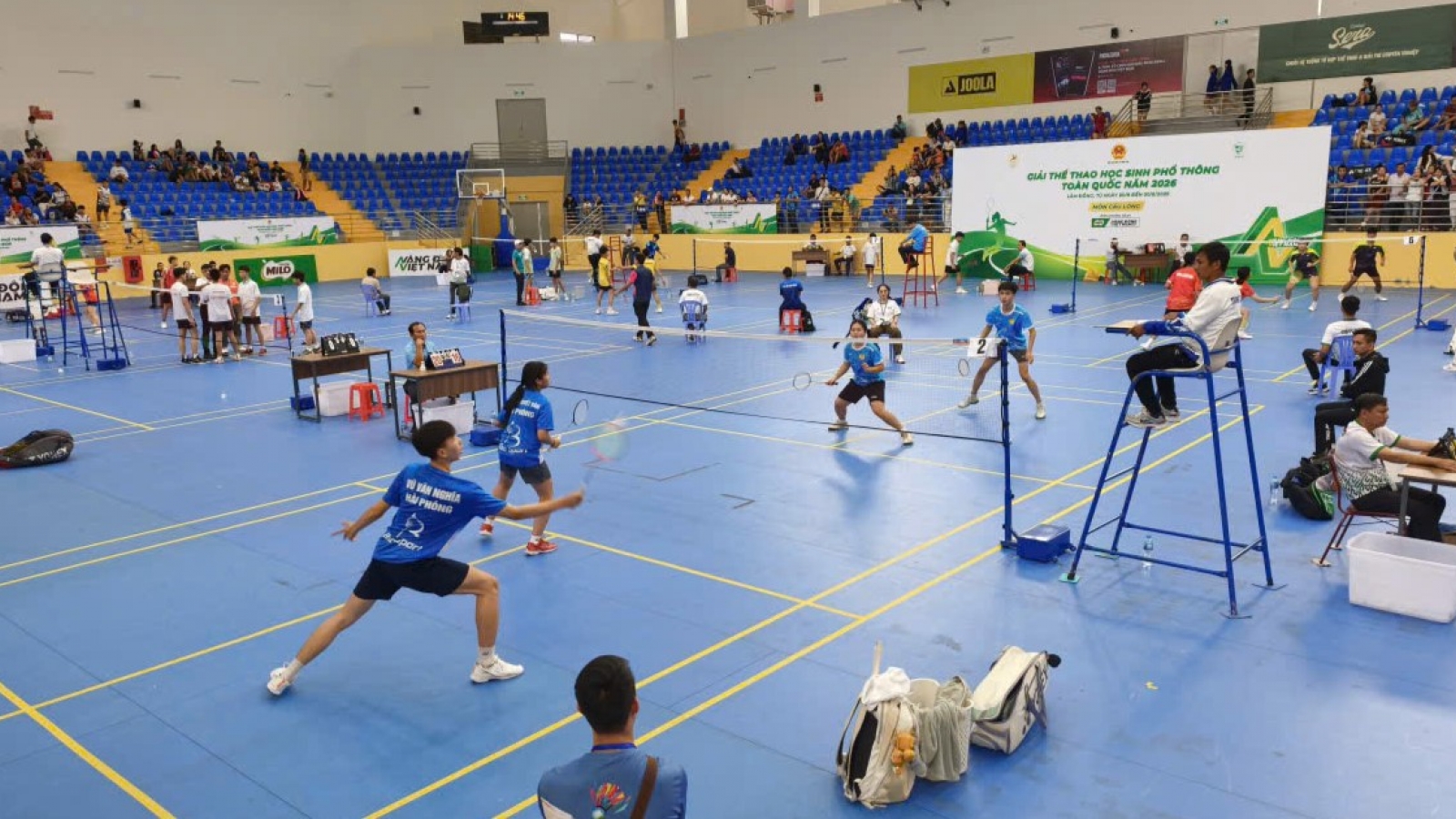 Sôi động tranh tài tại Giải Thể thao học sinh phổ thông toàn quốc tại Lâm Đồng